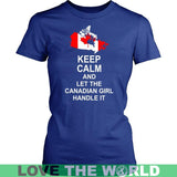 Keep Calm Canadian Girl 3 Funny T-Shirt - keep-calm-canadian-girl-3-district-womens-shirt-royal-blue-xs-t-shirts-1sttheworld_801