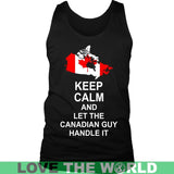 KEEP CALM CANADIAN GUY 3 - keep-calm-canadian-guy-3-district-mens-tank-black-s-t-shirts-1sttheworld_965