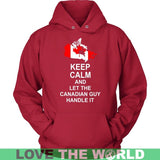 KEEP CALM CANADIAN GUY 3 - keep-calm-canadian-guy-3-unisex-hoodie-red-s-t-shirts-1sttheworld_645