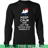 Keep Calm Dutch Guy - BN - keep-calm-dutch-guy-bn-district-long-sleeve-shirt-black-s-t-shirts-1sttheworld_396