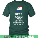 Keep Calm Dutch Guy - BN - keep-calm-dutch-guy-bn-district-unisex-shirt-dark-green-s-t-shirts-1sttheworld_227