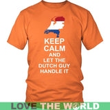 Keep Calm Dutch Guy - BN - keep-calm-dutch-guy-bn-district-unisex-shirt-orange-s-t-shirts-1sttheworld_236