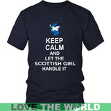 KEEP CALM SCOTTISH GIRL - keep-calm-scottish-girl-district-unisex-shirt-navy-s-t-shirts-1sttheworld_859