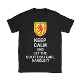 KEEP CALM SCOTTISH GIRL G5 - keep-calm-scottish-girl-g5-gildan-womens-t-shirt-black-s-shirts-1sttheworld_341