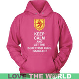 KEEP CALM SCOTTISH GIRL G5 - keep-calm-scottish-girl-g5-unisex-hoodie-sangria-s-t-shirts-1sttheworld_232