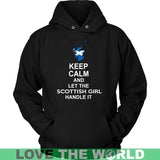 KEEP CALM SCOTTISH GIRL - keep-calm-scottish-girl-unisex-hoodie-black-s-t-shirts-1sttheworld_373