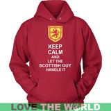 KEEP CALM SCOTTISH GUY G5 - keep-calm-scottish-guy-g5-unisex-hoodie-red-s-t-shirts-1sttheworld_735