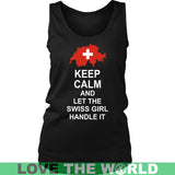 KEEP CALM SWISS GIRL 3 - keep-calm-swiss-girl-3-district-womens-tank-black-s-t-shirts-1sttheworld_696