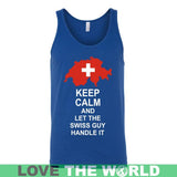 Keep Calm Swiss Guy - BN - keep-calm-swiss-guy-bn-canvas-unisex-tank-royal-s-t-shirts-1sttheworld_669