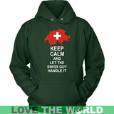 Keep Calm Swiss Guy - BN - keep-calm-swiss-guy-bn-unisex-hoodie-dark-green-s-t-shirts-1sttheworld_132