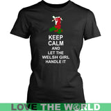 KEEP CALM WELSH GIRL - keep-calm-welsh-girl-district-womens-shirt-black-xs-t-shirts-1sttheworld_414