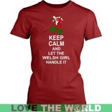 KEEP CALM WELSH GIRL - keep-calm-welsh-girl-district-womens-shirt-red-xs-t-shirts-1sttheworld_176