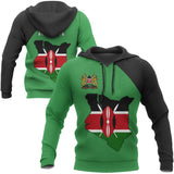 Kenya Map Special Hoodie A5 - kennn