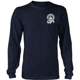 Macdonald Of Clan Ranald Tartan Shirt Or Tartan Hoodie In Me TH8 - macdonald-of-clan-ranald-in-me-t-shirt-ha8-district-long-sleeve-navy-s-shirts-1sttheworld_355