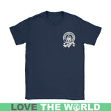 Macdonald Of Clan Ranald Tartan Shirt Or Tartan Hoodie In Me TH8 - macdonald-of-clan-ranald-in-me-t-shirt-ha8-gildan-womens-navy-s-shirts-1sttheworld_364