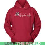 MACDOUGALL IN MY HEARTBEAT N9 - macdougall-in-my-heartbeat-n9-unisex-hoodie-red-s-t-shirts-1sttheworld_862