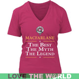 Macfarlane T-Shirt - The Best NN5 - macfarlane-the-best-n6-district-womens-v-neck-dark-fuchsia-s-t-shirts-1sttheworld_668