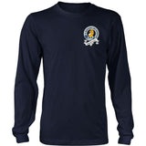 Macgregor Tartan Shirt Or Tartan Hoodie In Me TH8 - macgregor-in-me-t-shirt-ha8-district-long-sleeve-navy-s-shirts-1sttheworld_952