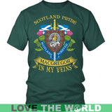 MACGREGOR TARTAN IN MY VEINS T-SHIRT C6 - macgregor-tartan-in-my-veins-t-shirt-c6-district-unisex-dark-green-s-shirts-1sttheworld_768