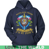 MACGREGOR TARTAN IN MY VEINS T-SHIRT C6 - macgregor-tartan-in-my-veins-t-shirt-c6-unisex-hoodie-navy-s-shirts-1sttheworld_388