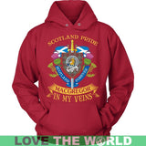 MACGREGOR TARTAN IN MY VEINS T-SHIRT C6 - macgregor-tartan-in-my-veins-t-shirt-c6-unisex-hoodie-red-s-shirts-1sttheworld_641