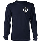 Macintyre Tartan Shirt Or Tartan Hoodie In Me TH8 - macintyre-in-me-t-shirt-ha8-district-long-sleeve-navy-s-shirts-1sttheworld_928