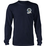 Mackenzie Tartan Shirt Or Tartan Hoodie In Me TH8 - mackenzie-in-me-t-shirt-ha8-district-long-sleeve-navy-s-shirts-1sttheworld_673