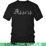 MACLEAN IN MY HEARTBEAT N9 - maclean-in-my-heartbeat-n9-district-unisex-shirt-black-s-t-shirts-1sttheworld_574