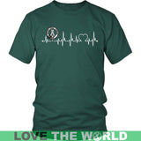 MACLEAN IN MY HEARTBEAT N9 - maclean-in-my-heartbeat-n9-district-unisex-shirt-dark-green-s-t-shirts-1sttheworld_541