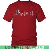 MACLEAN IN MY HEARTBEAT N9 - maclean-in-my-heartbeat-n9-district-unisex-shirt-red-s-t-shirts-1sttheworld_276