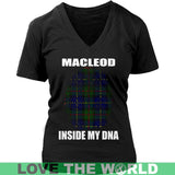 Macleod Tartan T-Shirt - Indside My DNA NN5 - macleod-inside-my-dna-n4-district-womens-v-neck-black-s-t-shirts-1sttheworld_180