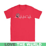 MACMILLAN IN MY HEARTBEAT N9 - macmillan-in-my-heartbeat-n9-gildan-womens-t-shirt-red-s-shirts-1sttheworld_787