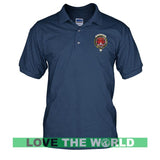 Tartan Polo Shirt - Macnaughten Badge (Men's) A9 - macnaughten-badge-tartan-mens-polo-t-shirt-a9-j-navy-s-shirts-1sttheworld_663