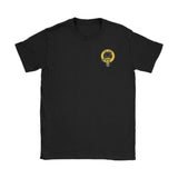 Macphee Tartan Shirt Or Tartan Hoodie In Me TH8 - macphee-in-me-clan-badge-t-shirt-th1-gildan-womens-black-s-shirts-1sttheworld_956