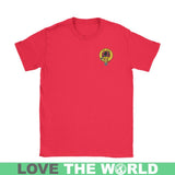 Macphee Tartan Shirt Or Tartan Hoodie In Me TH8 - macphee-in-me-clan-badge-t-shirt-th1-gildan-womens-red-s-shirts-1sttheworld_710