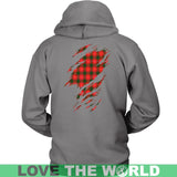 Macphee Tartan Shirt Or Tartan Hoodie In Me TH8 - macphee-in-me-clan-badge-t-shirt-th1-shirts-1sttheworld_12_843