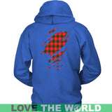 Macphee Tartan Shirt Or Tartan Hoodie In Me TH8 - macphee-in-me-clan-badge-t-shirt-th1-shirts-1sttheworld_13_280