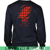 Macphee Tartan Shirt Or Tartan Hoodie In Me TH8 - macphee-in-me-clan-badge-t-shirt-th1-shirts-1sttheworld_8_485