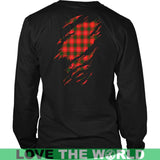 Macphee Tartan Shirt Or Tartan Hoodie In Me TH8 - macphee-in-me-clan-badge-t-shirt-th1-shirts-1sttheworld_9_908