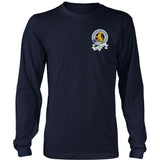 Macpherson Tartan Shirt Or Tartan Hoodie In Me TH8 - macpherson-in-me-t-shirt-ha8-district-long-sleeve-navy-s-shirts-1sttheworld_245