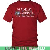 Anderson Tartan T-Shirt - A Long Time Ago NN5 - made-by-anderson-a-long-time-ago-n5-district-unisex-shirt-red-s-t-shirts-1sttheworld_731