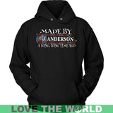 Anderson Tartan T-Shirt - A Long Time Ago NN5 - made-by-anderson-a-long-time-ago-n5-unisex-hoodie-black-s-t-shirts-1sttheworld_283