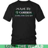 Cameron Tartan T-Shirt - A Long Time Ago NN5 - made-by-cameron-a-long-time-ago-n5-district-unisex-shirt-black-s-t-shirts-1sttheworld_873