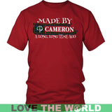 Cameron Tartan T-Shirt - A Long Time Ago NN5 - made-by-cameron-a-long-time-ago-n5-district-unisex-shirt-red-s-t-shirts-1sttheworld_674