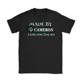 Cameron Tartan T-Shirt - A Long Time Ago NN5 - made-by-cameron-a-long-time-ago-n5-gildan-womens-t-shirt-black-s-shirts-1sttheworld_376