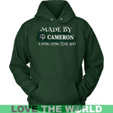 Cameron Tartan T-Shirt - A Long Time Ago NN5 - made-by-cameron-a-long-time-ago-n5-unisex-hoodie-dark-green-s-t-shirts-1sttheworld_178