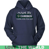 Cameron Tartan T-Shirt - A Long Time Ago NN5 - made-by-cameron-a-long-time-ago-n5-unisex-hoodie-navy-s-t-shirts-1sttheworld_244