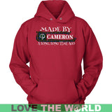 Cameron Tartan T-Shirt - A Long Time Ago NN5 - made-by-cameron-a-long-time-ago-n5-unisex-hoodie-red-s-t-shirts-1sttheworld_722
