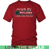 Maclaren Tartan T-Shirt - A Long Time Ago NN5 - made-by-maclaren-a-long-time-ago-n5-district-unisex-shirt-red-s-t-shirts-1sttheworld_211