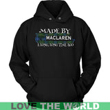 Maclaren Tartan T-Shirt - A Long Time Ago NN5 - made-by-maclaren-a-long-time-ago-n5-unisex-hoodie-black-s-t-shirts-1sttheworld_955